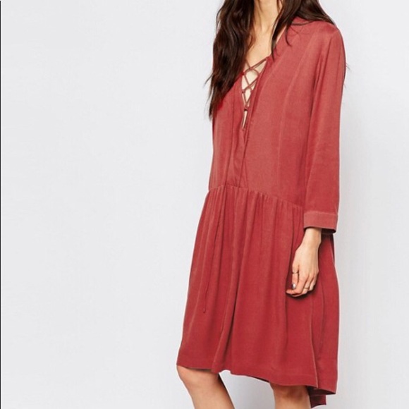 Just Female Dresses & Skirts - Just Female “Canyon” high-low smock dress